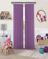 Elrene Greta 50" x 108" Crushed Sheer Curtain Panel