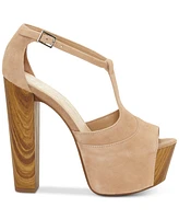 Jessica Simpson Women's Dany T-Strap Platform High-Heel Sandals