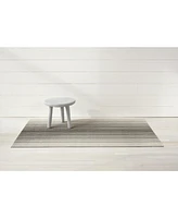 Chilewich Block Stripe Shag Doormat - 18" x 28"
