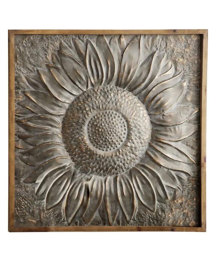 Rosemary Lane Iron Rustic Wall Decor