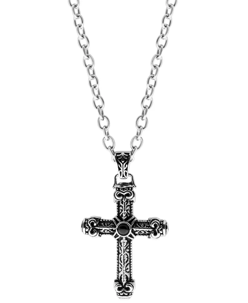 Large Cross Pendant Necklace, Antique Bronze Cross, Men's Necklace, Women's  Necklace, Cross Pendant, Cross Jewelry, Cross Necklace