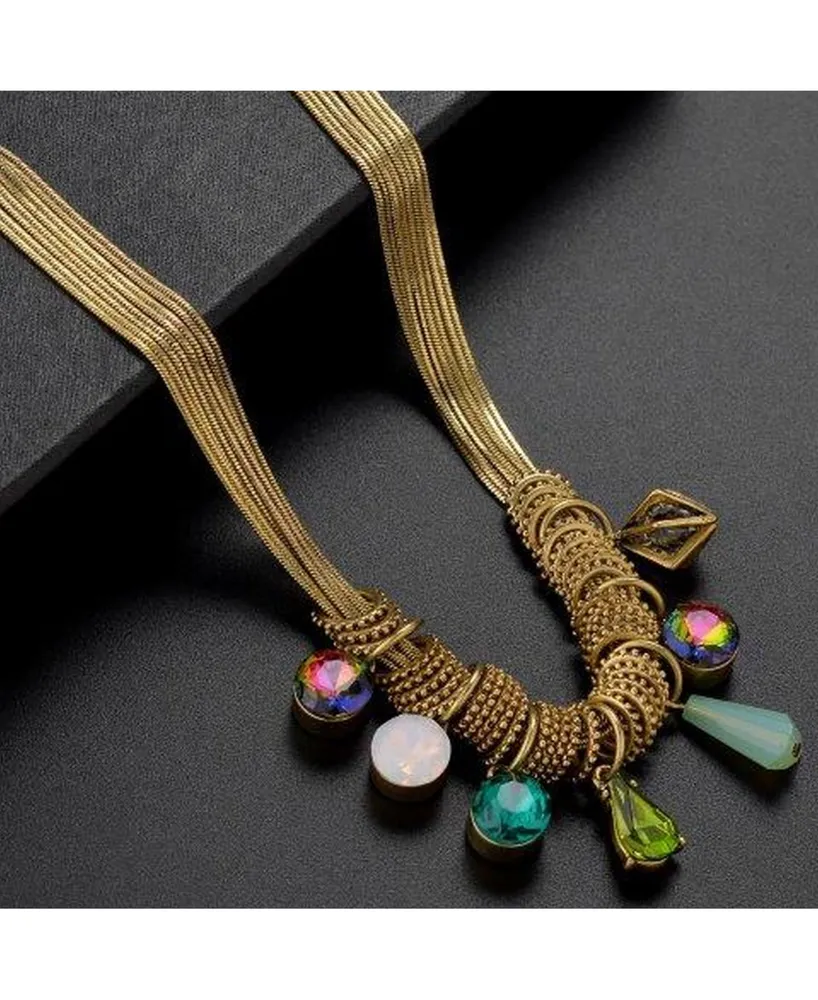 Nicole Miller Cluster Necklace