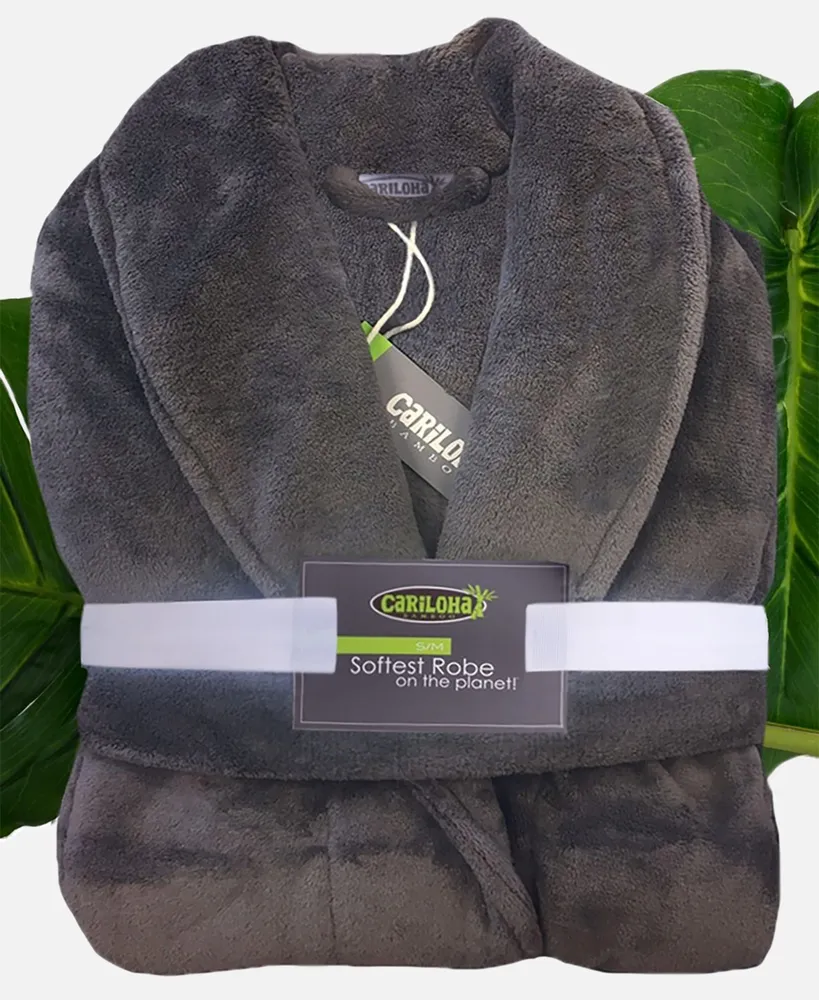 Cariloha Unisex Bath Robe Ultra Plush