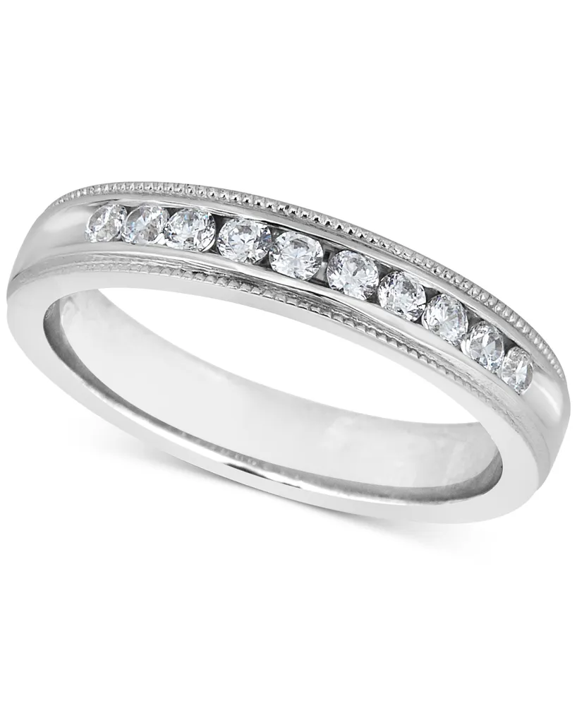 Diamond Milgrain Band (1/4 ct. t.w.)