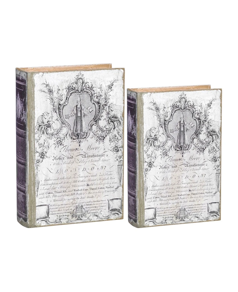 Thomas Moore Book Boxes, Set of 2