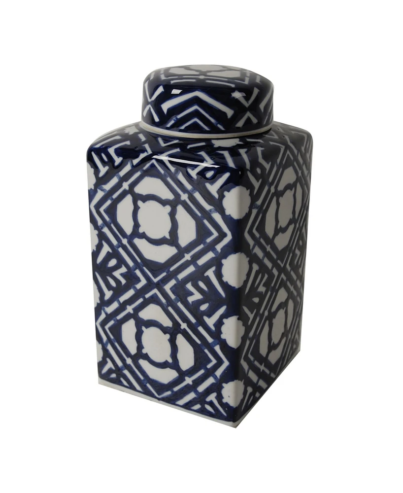 Valora Square Lidded Jar