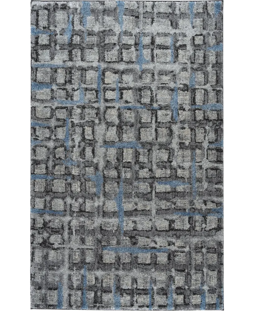 Closeout! Dalyn Aero AE7 Pewter 3'3" x 5'3" Area Rug