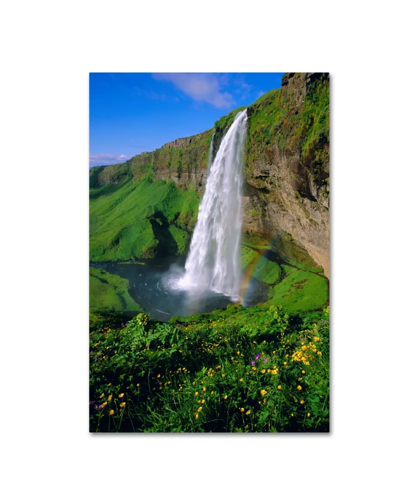 Robert Harding Picture Library 'Waterfalls' Canvas Art - 32" x 22" x 2"