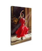 The Macneil Studio 'Flamenco' Canvas Art - 32" x 22" x 2"