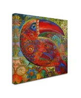 Oxana Ziaka 'Toucan Deco' Canvas Art