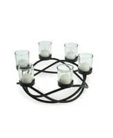 Danya B. Round Waves Candleholder