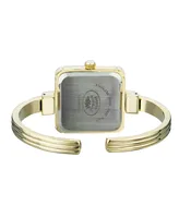 Laura Ashley Gold Skinny Bangle Square Watch