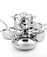 Cuisinart French Classic Tri-Ply Stainless Steel 10 Piece Cookware Set