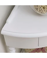 Leick Home Favorite Finds Corner Stand Table with Storage