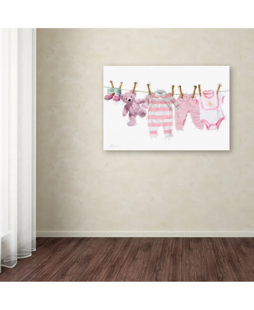 The Macneil Studio 'Baby Girl' Canvas Art - 24" x 16" x 2"