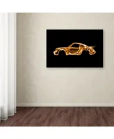 Octavian Mielu 'Porsche 911 Turbo' Canvas Art - 19" x 12" x 2"
