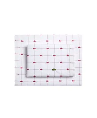 Last Act Lacoste Home Slice 100 Cotton Percale Sheet Sets