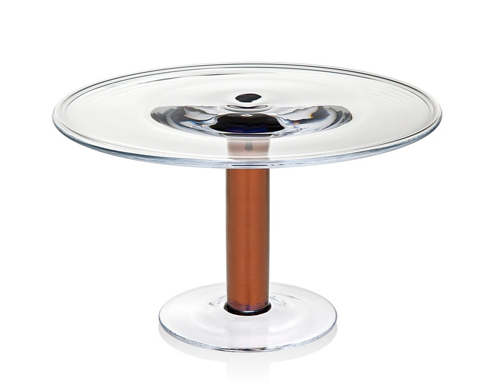 Godinger Novo Madril Copper 12.5" Cake Stand