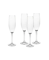 Godinger Meredian Flutes - Set of 4