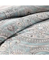 Southshore Fine Linens Classic Paisley 3 Piece Duvet Cover Sham Set