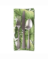 Banana Leaf Print Napkin Set of 6