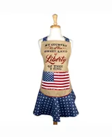 Sweet Liberty Ruffle Apron