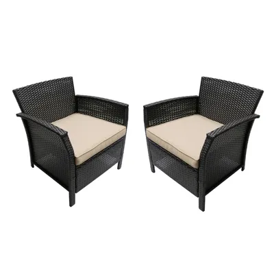 St. Lucia Outdoor Club Chair (Set of 2