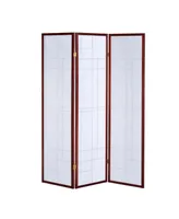 Rye 3-Panel Folding Floor Screen