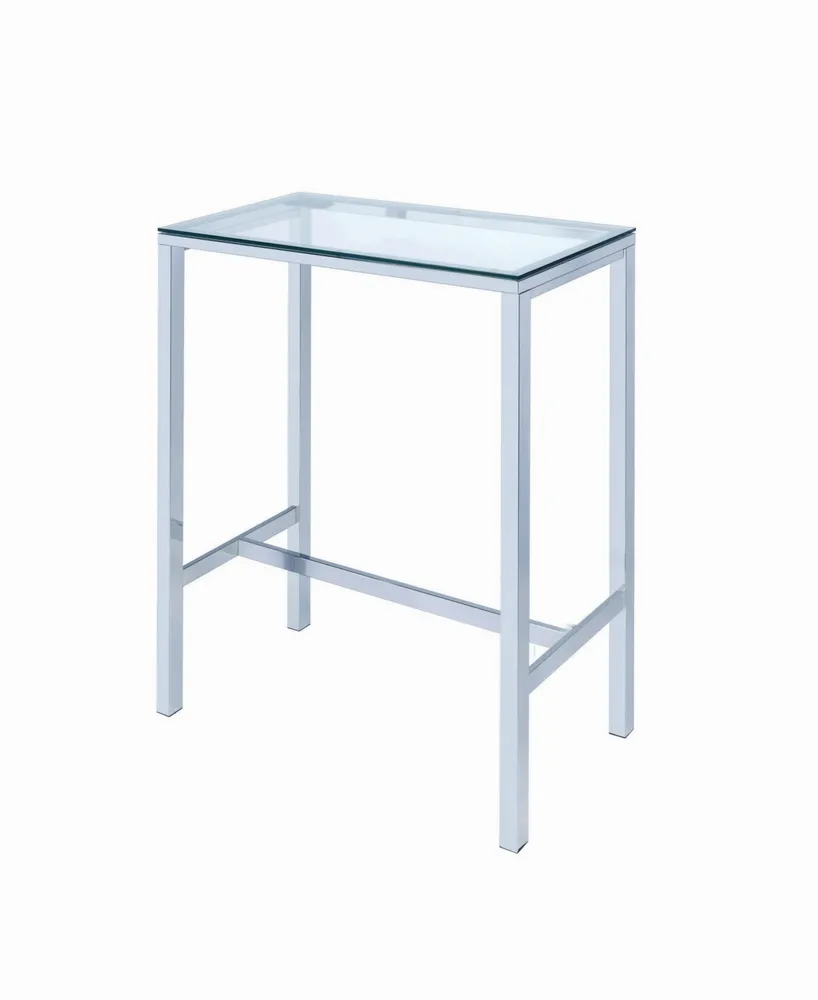 Augustas Bar Table with Glass Top