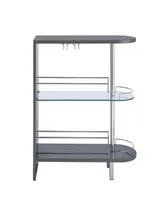 Anibal 2-Shelf Bar Table