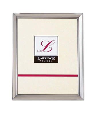 Lawrence Frames Brushed Pewter Metal Picture Frame - 8" x 10"