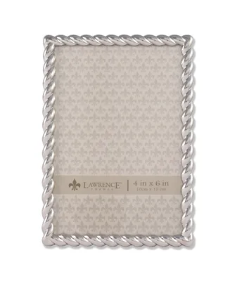 Lawrence Frames Silver Metal Rope Picture Frame