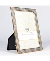 Lawrence Frames Turner Gold and Glitter Metal Picture Frame - 5" x 7"