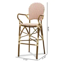 Marguerite Outdoor Bar Stool