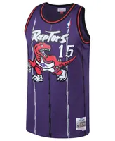 Mitchell & Ness Big Boys Vince Carter Toronto Raptors Hardwood Classic Swingman Jersey