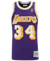 Mitchell & Ness Big Boys Shaquille O'Neal Los Angeles Lakers Hardwood Classic Swingman Jersey