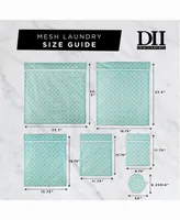 Lattice Set B Mesh Laundry Bag, Set of 6