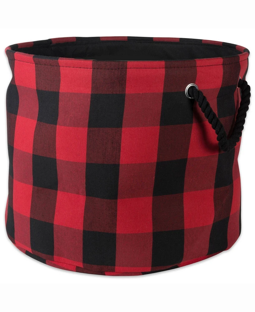 Storage Bin Buffalo Check, Round