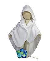 3 Stories Trading Terry Cloth Hooded Baby Towel And 12 Washcloth Gift Set