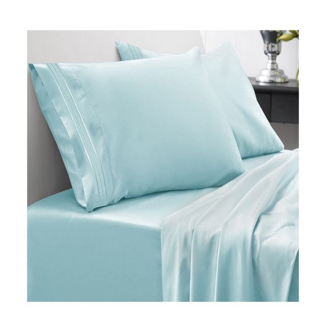 Sweet Home Collection Microfiber Full 4-Pc Sheet Set