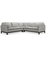 Virton Leather Sofa Collection Created For Macys