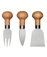 Sagaform 3 Piece Cheese Knife Set