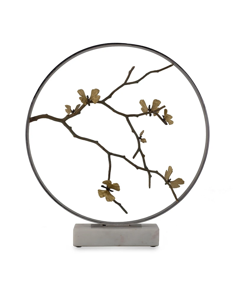 Michael Aram Butterfly Ginkgo Moon Gate Sculpture