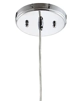 Jonathan Y Ferano 9" Adjustable Led Pendant