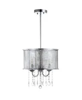 Jonathan Y Avah 13" Adjustable Led Drop Pendant