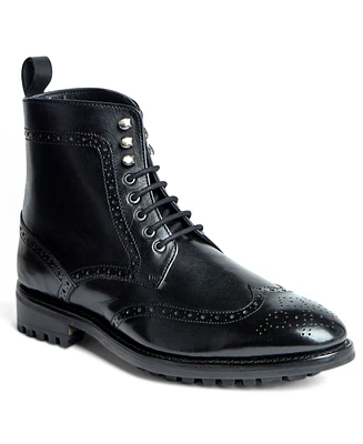 Anthony Veer Men's Grant Wingtip Leather Dress Boot