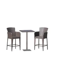 Leo Outdoor 3pc Bar Set