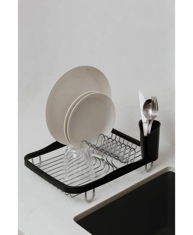 Umbra Udry Dish Rack with Drying Mat - Macy's