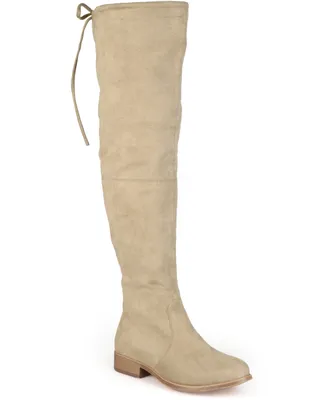 Journee Collection Women's Over The Knee Mount Boots