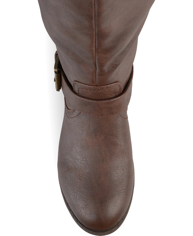 Journee Collection Women's Kane Wide Calf Over The Knee Boots